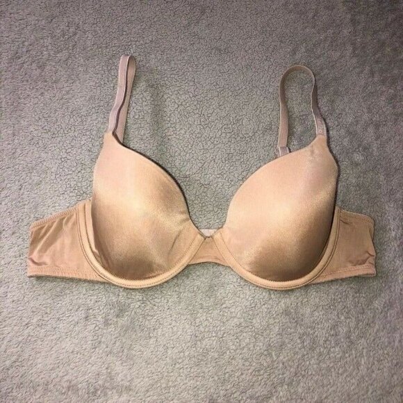 CALVIN KLEIN Nude Underwire Bra Sz 34A - Picture 2 of 7